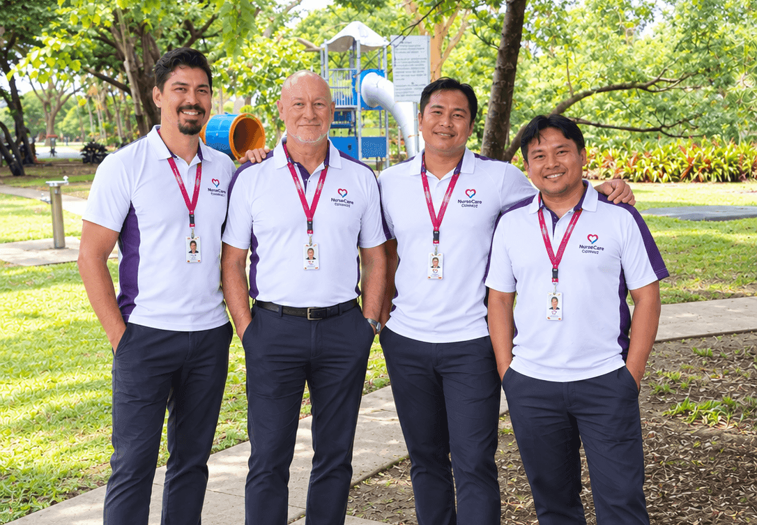 The NurseCare Connect team out in the community
